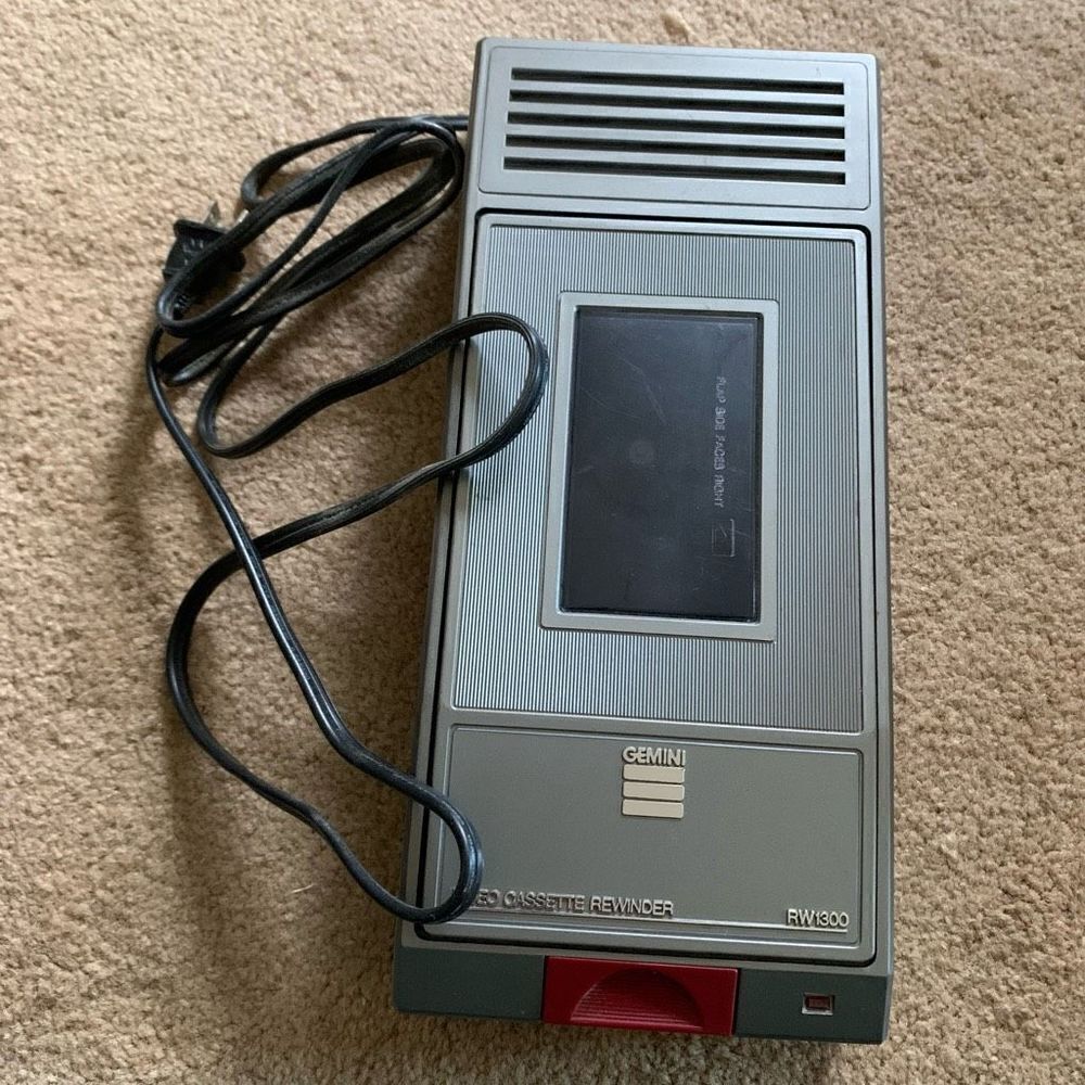 Gemini RW1300 VHS Video Cassette Rewinder